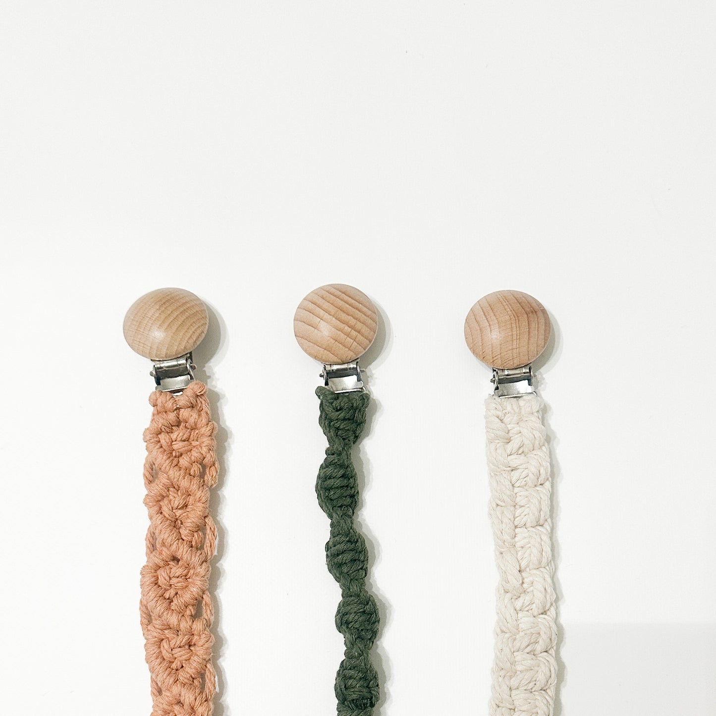 Macrame Pacifier Clip