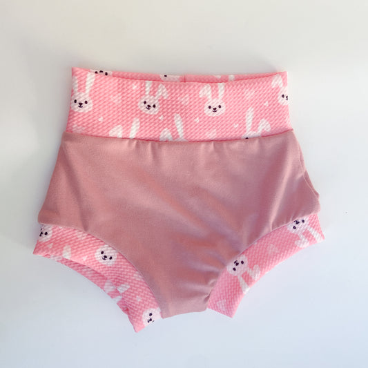 Pink Bunny Baby Bummies – Soft, Comfy & Adorably Stylish