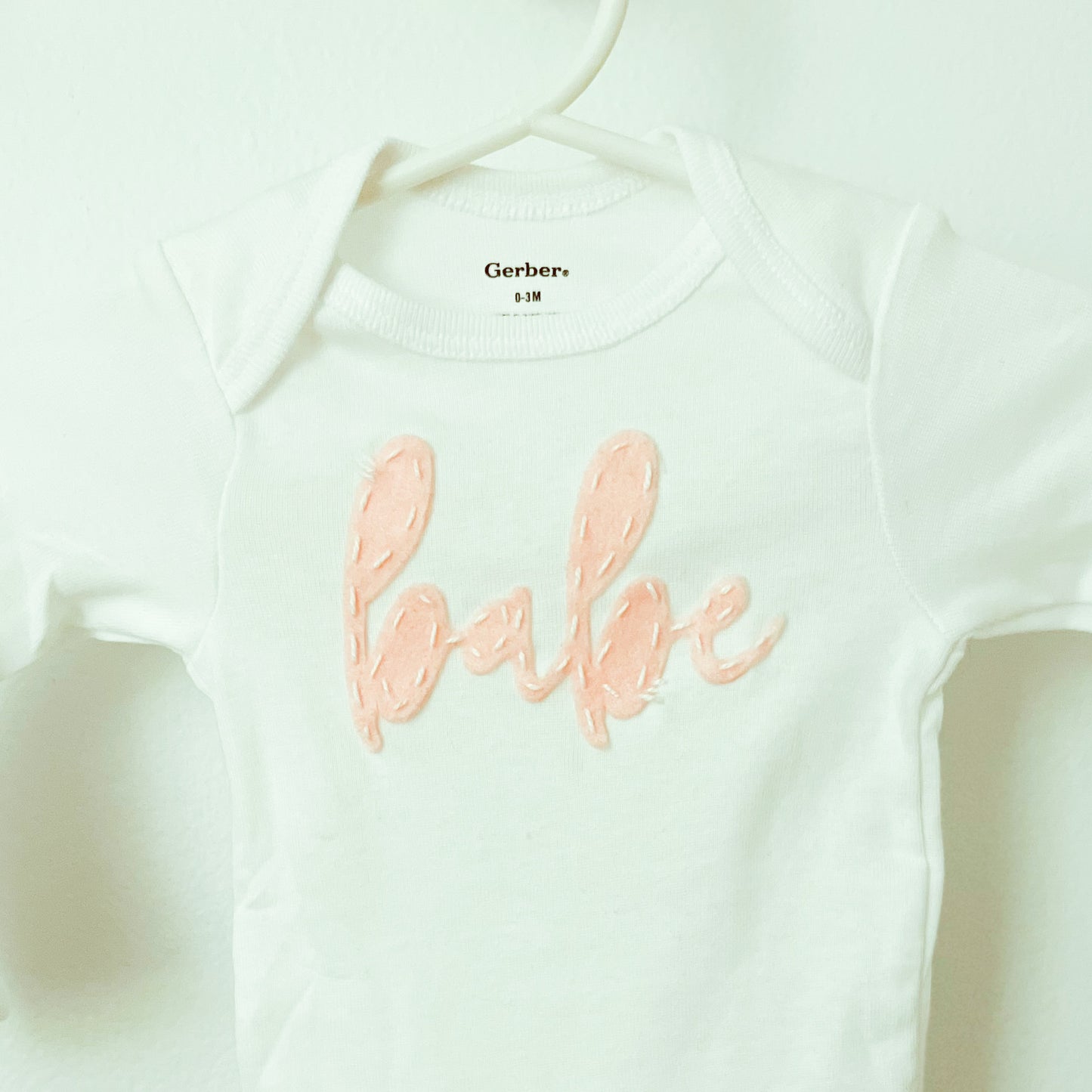 Felt Babe Onesie