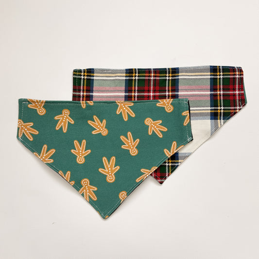 Gingerbread Man/Holiday Plaid