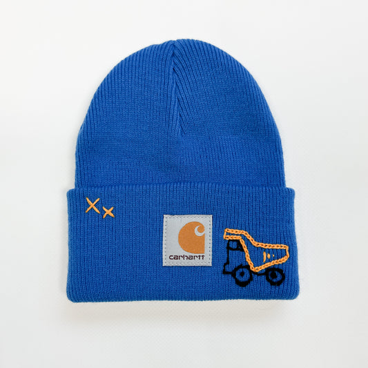Dump Truck Embroidered Toddler Hat