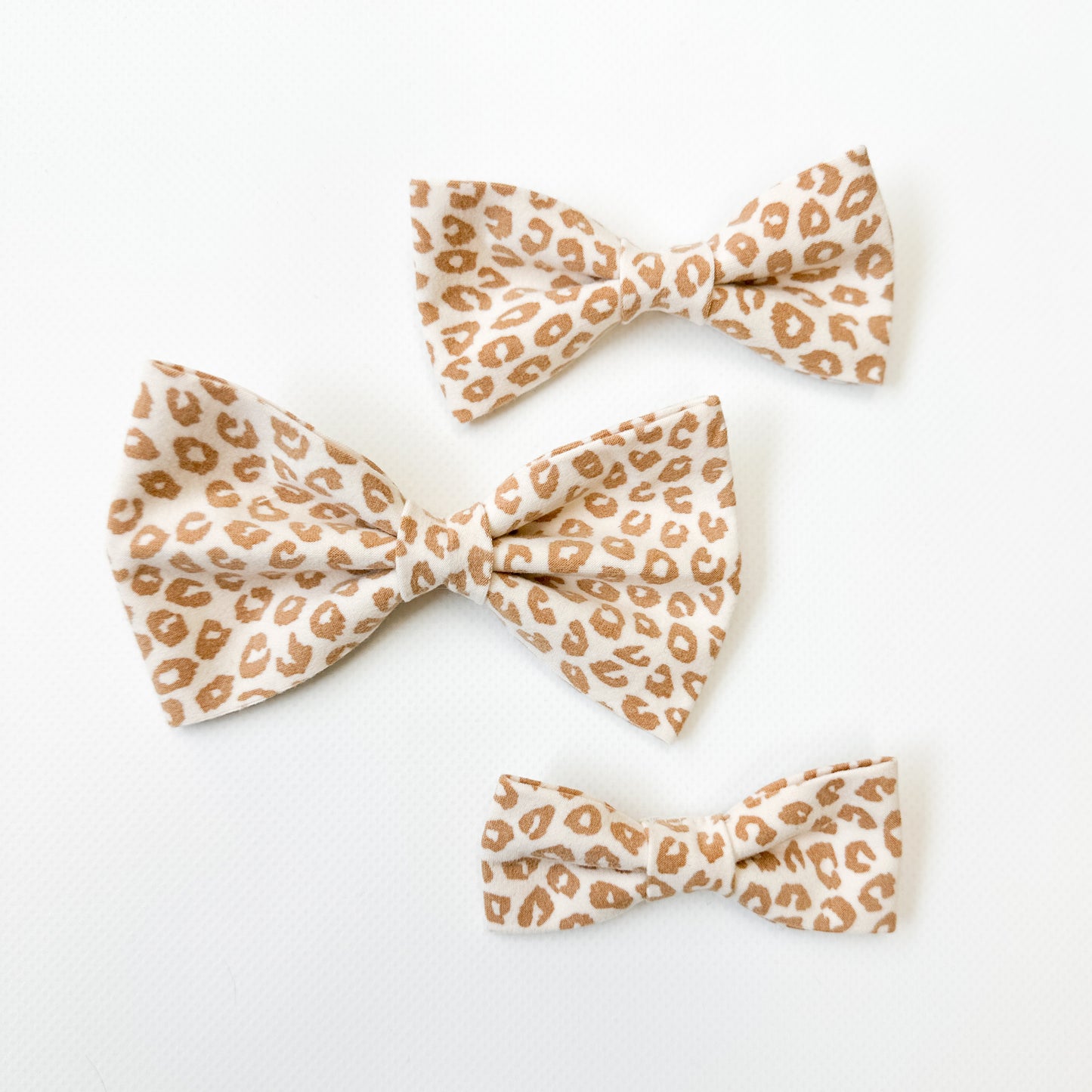 Soft Leopard Bow Tie