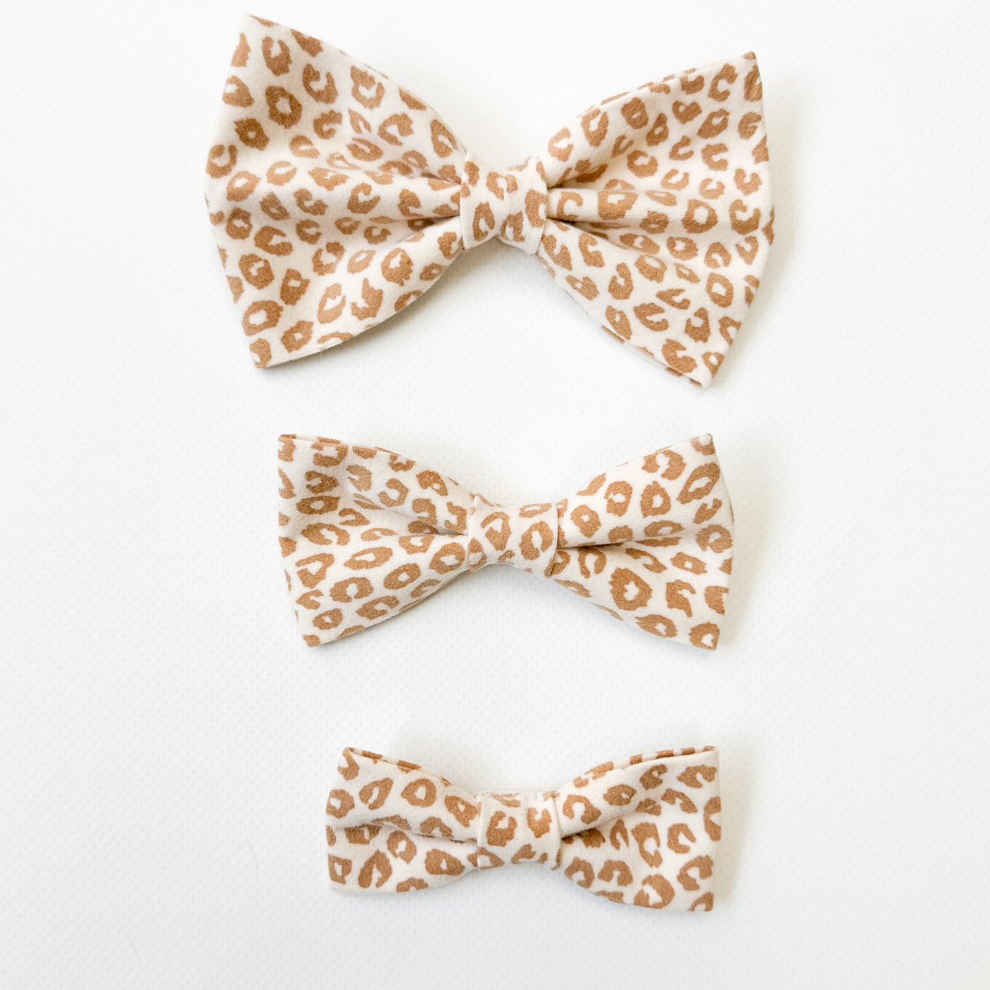 Soft Leopard Bow Tie