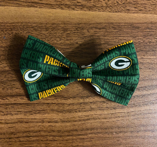 Green Bay Packer Dog Bow or Bow Tie
